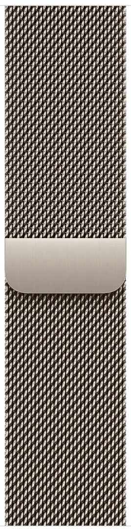 Ceas inteligent Apple Watch Series 10 GPS + Cellular 42mm Milanese Loop (Natural Titanium)