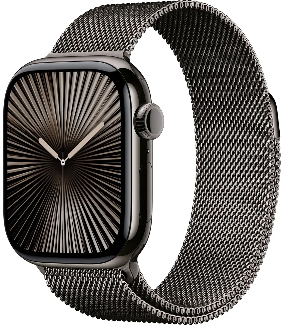Ceas inteligent Apple Watch Series 10 GPS + Cellular 42mm Milanese Loop (Slate)
