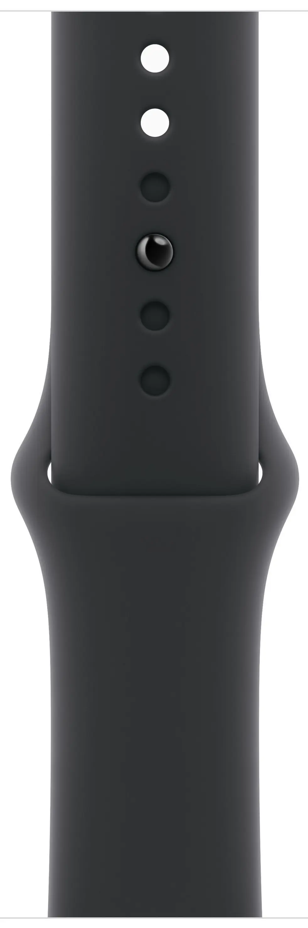 Ceas inteligent Apple Watch Series 10 GPS + Cellular 42mm Sport Band M/L (Jet Black)