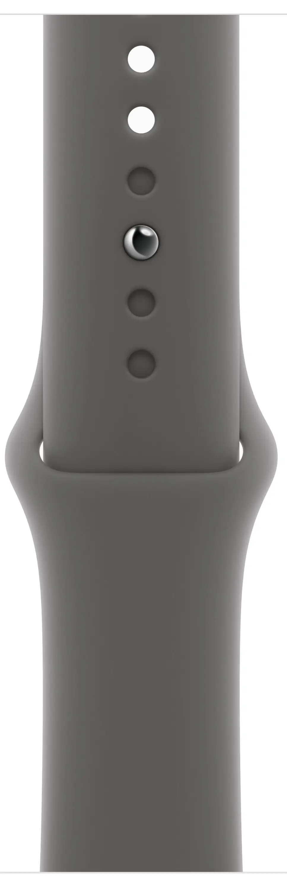 Ceas inteligent Apple Watch Series 10 GPS + Cellular 42mm Sport Band M/L (Natural Titanium/Stone Gray)