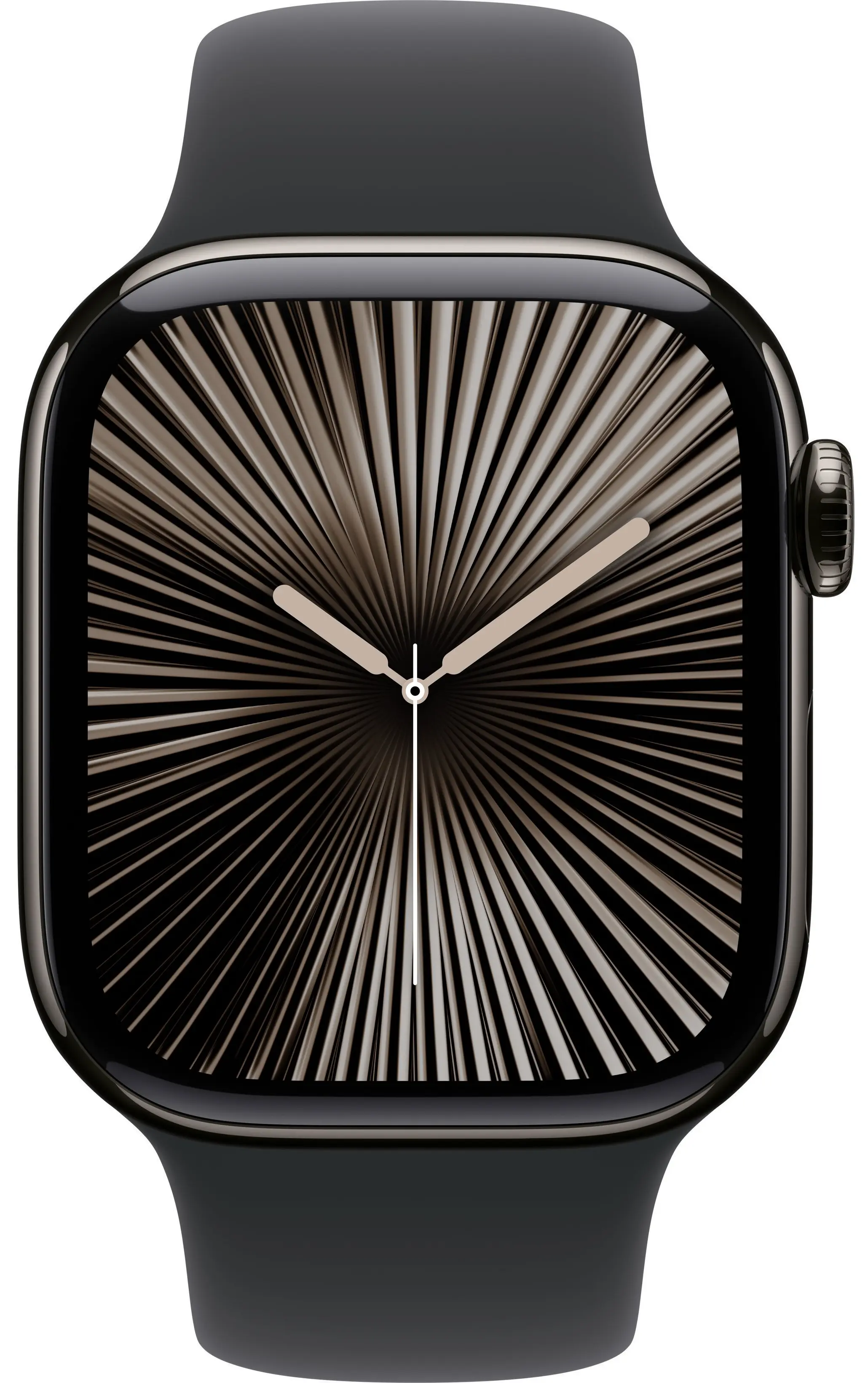 Ceas inteligent Apple Watch Series 10 GPS + Cellular 42mm Sport Band M/L (Slate/Black)