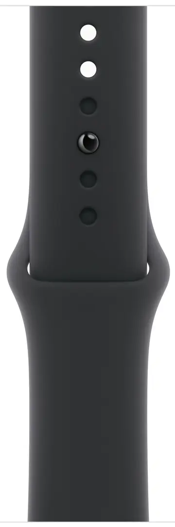 Ceas inteligent Apple Watch Series 10 GPS + Cellular 42mm Sport Band S/M (Slate/Black)