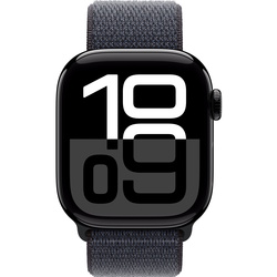 Ceas inteligent Apple Watch Series 10 GPS + Cellular 42mm Sport Loop (Jet Black/Ink) Thumb
