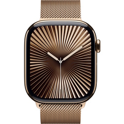 Ceas inteligent Apple Watch Series 10 GPS + Cellular 46mm Milanese Loop M/L (Gold) Thumb