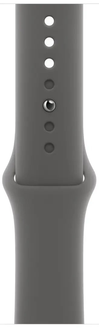 Ceas inteligent Apple Watch Series 10 GPS + Cellular 46mm Sport Band M/L (Natural Titanium/Stone Gray)