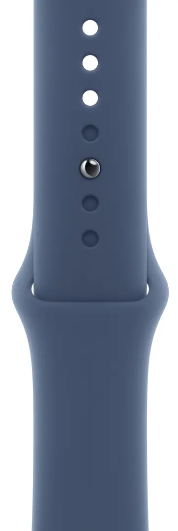 Ceas inteligent Apple Watch Series 10 GPS + Cellular 46mm Sport Band M/L (Silver/Denim)