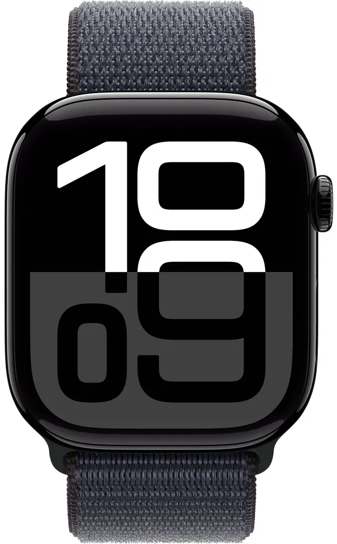 Смарт-часы Apple Watch Series 10 GPS + Cellular 46mm Sport Loop (Jet Black/Ink)