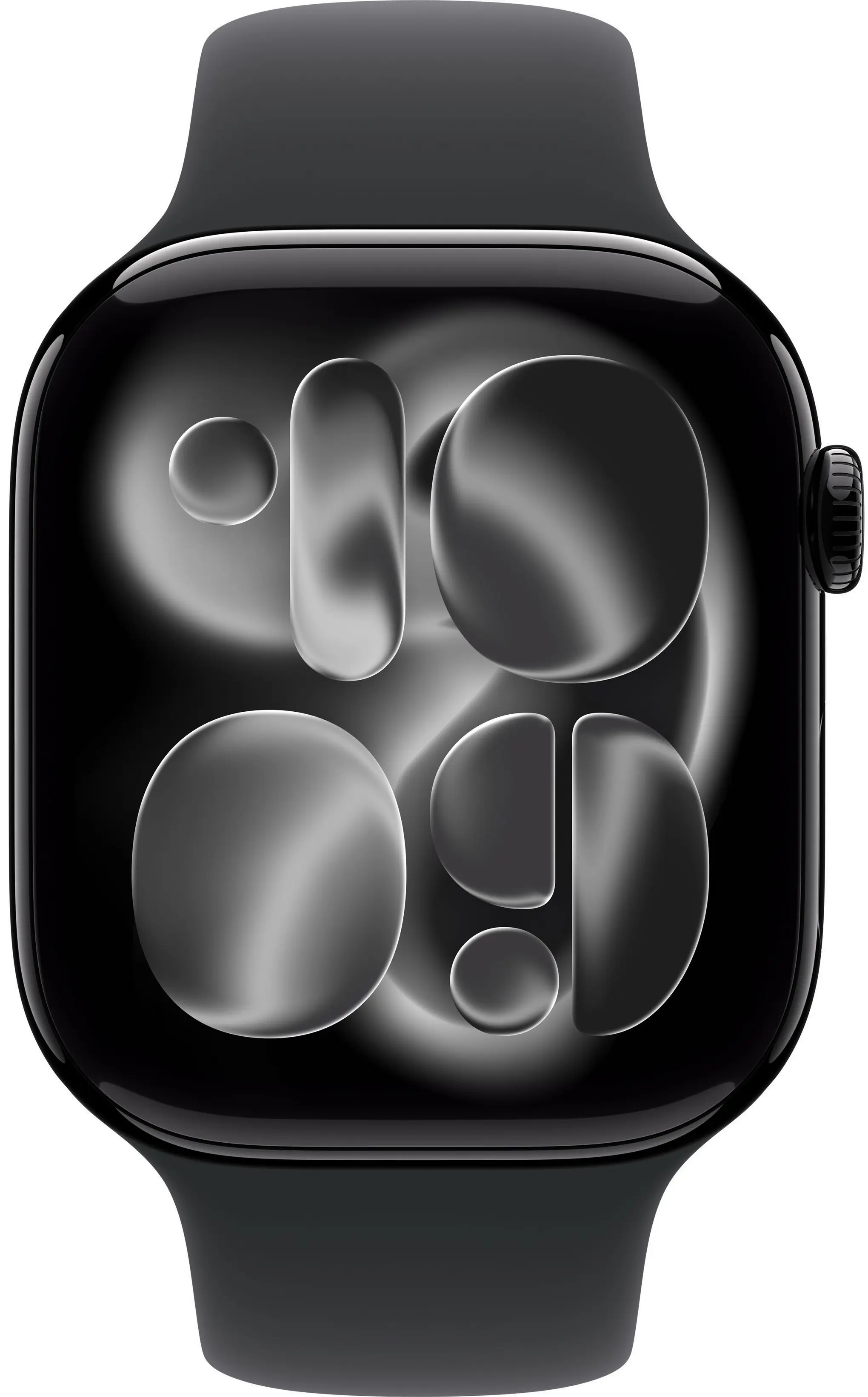 Ceas inteligent Apple Watch Series 11 GPS 42mm Sport Band S/M (Jet Black)