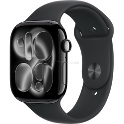 Ceas inteligent Apple Watch Series 11 GPS 42mm Sport Band S/M (Jet Black)