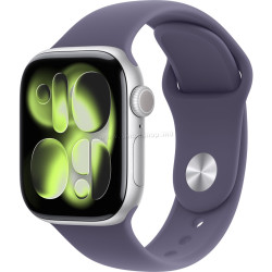 Ceas inteligent Apple Watch Series 11 GPS 42mm Sport Band S/M (Silver/Purple Fog)