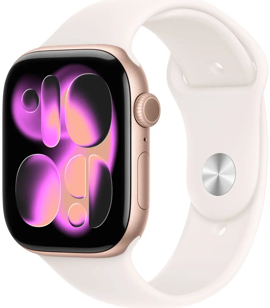 Смарт-часы Apple Watch Series 11 GPS 46mm Sport Band M/L (Rose Gold/Light Blush)