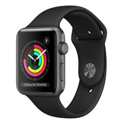 Ceas inteligent Apple Watch Series 3 GPS 38mm Sport Band Black (Space Gray Aluminium)