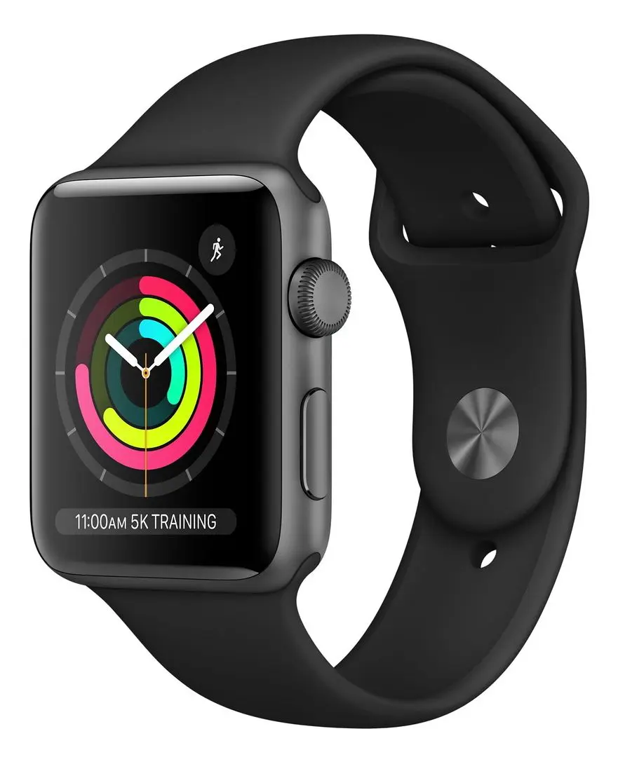 Ceas inteligent Apple Watch Series 3 GPS 38mm Sport Band Black (Space Gray Aluminium)