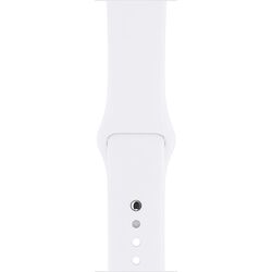 Ceas inteligent Apple Watch Series 3 GPS 38mm Sport Band (Silver/White) Thumb