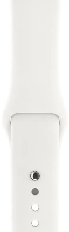 Ceas inteligent Apple Watch Series 3 GPS 42 mm Sport Band (Silver Aluminum/White)