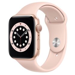 Ceas inteligent Apple Watch Series 6 GPS 40mm Sport Band (Gold Aluminium/Pink Sand)