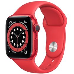 Ceas inteligent Apple Watch Series 6 GPS 40mm Sport Band (Red Aluminum/Red)