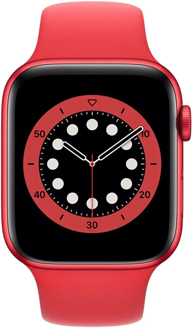 Ceas inteligent Apple Watch Series 6 GPS 44mm Sport Band (Red)