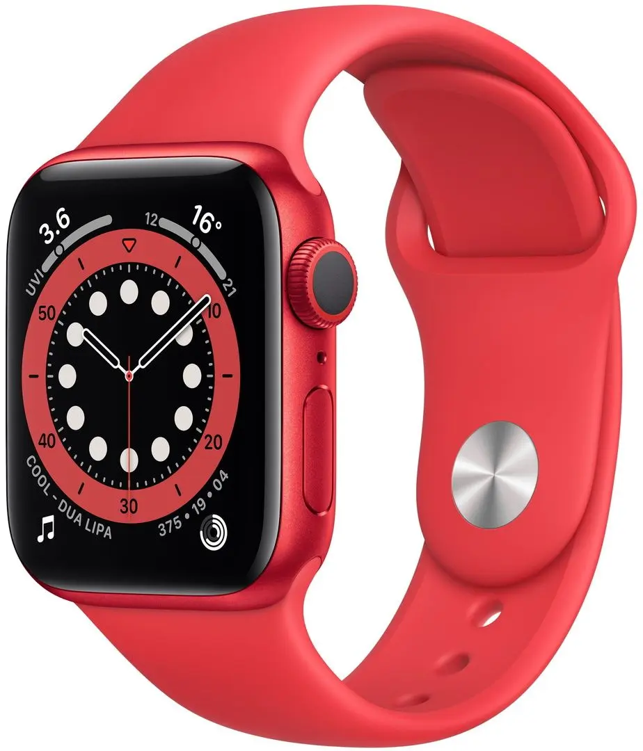 Ceas inteligent Apple Watch Series 6 GPS + Cellular 40mm Sport Band (Red Aluminium)