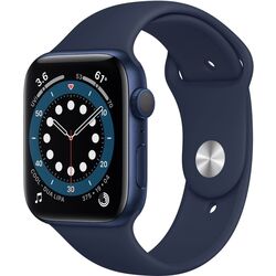 Ceas inteligent Apple Watch Series 6 GPS + Cellular 44mm Sport Band Deep Navy (Blue Aluminium)