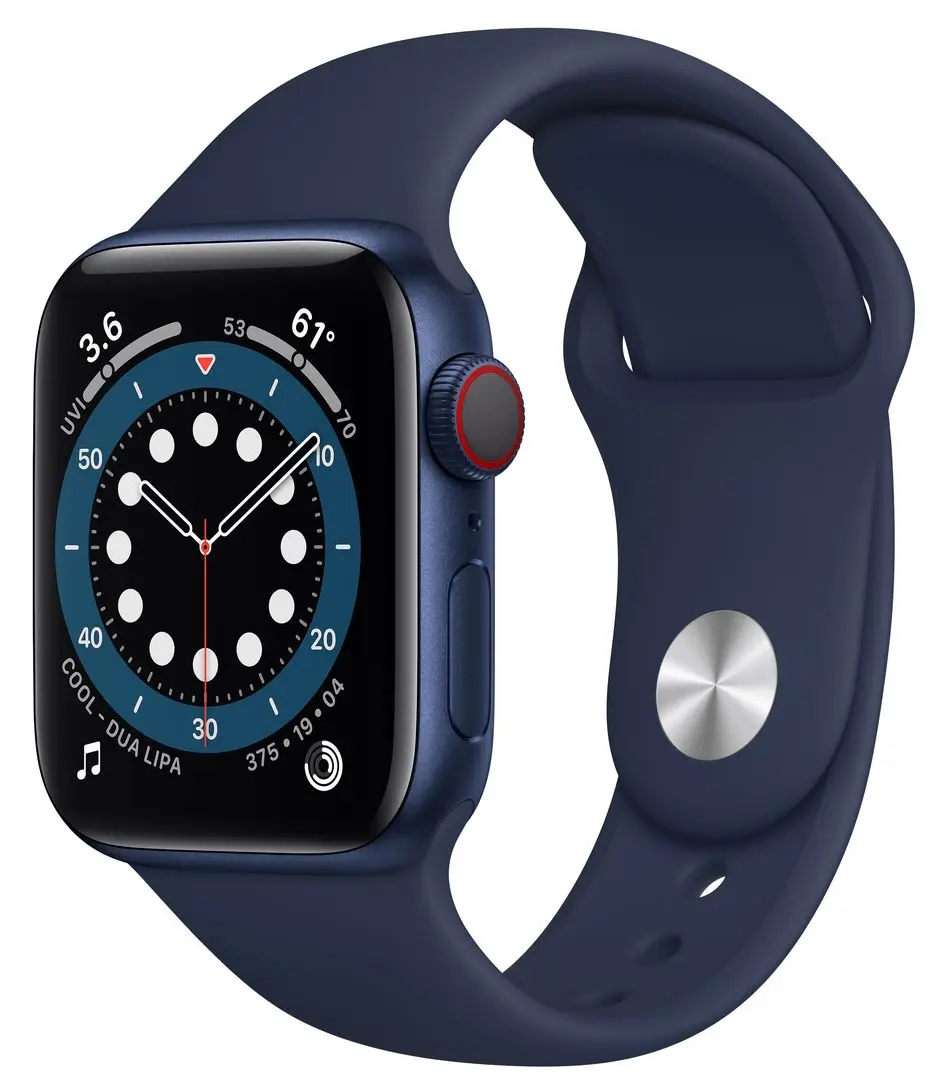 Смарт-часы Apple Watch Series 6 M09A3 GPS + LTE 44mm (Blue)