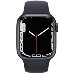 Ceas inteligent Apple Watch Series 7 GPS 41 mm Sport Band (Midnight) Thumb