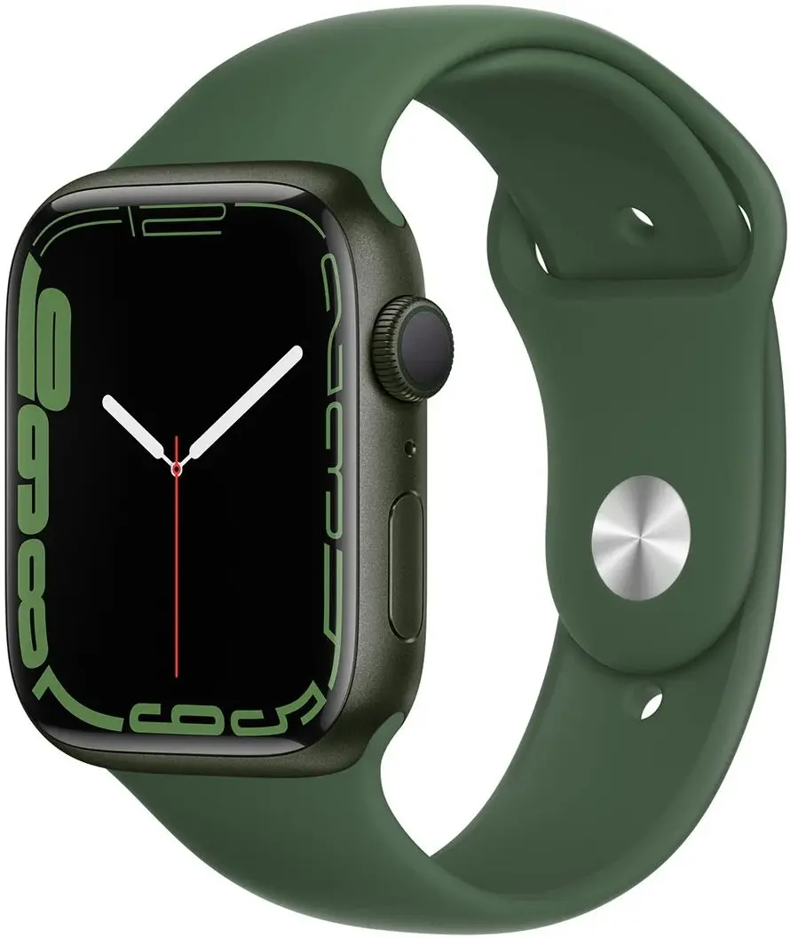 Ceas inteligent Apple Watch Series 7 GPS + Cellular 41mm Sport Band (Clover Green)