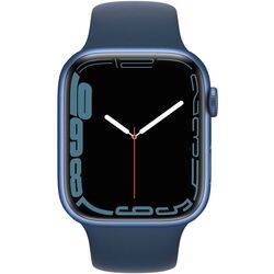 Ceas inteligent Apple Watch Series 7 GPS + Cellular 45 mm Sport Band (Abyss Blue) Thumb