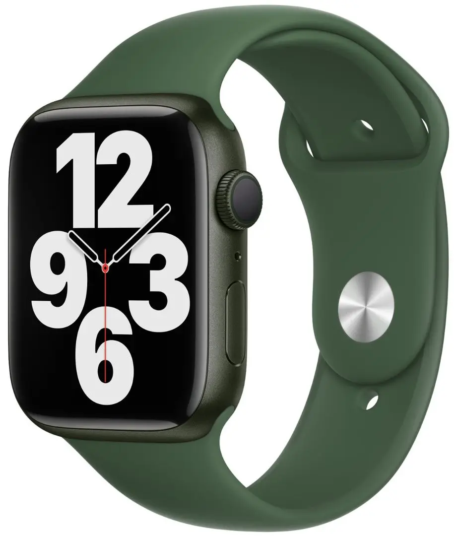 Ceas inteligent Apple Watch Series 7 GPS + Cellular 45mm Clover Sport Band (Green)