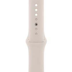 Смарт-часы Apple Watch Series 7 GPS + Cellular 45mm Sport Band (Silver/Starlight) Thumb