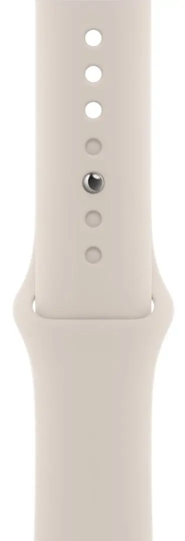 Смарт-часы Apple Watch Series 7 GPS + Cellular 45mm Sport Band (Silver/Starlight)