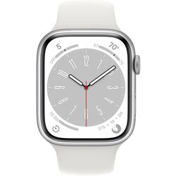 Смарт-часы Apple Watch Series 8 GPS 41mm Sport Band (Silver/White) Thumb