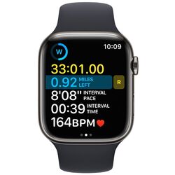 Ceas inteligent Apple Watch Series 8 GPS + LTE 41mm Sport Band (Graphite) Thumb