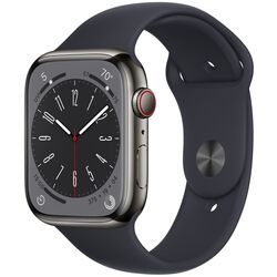 Ceas inteligent Apple Watch Series 8 GPS + LTE 41mm Sport Band (Graphite)