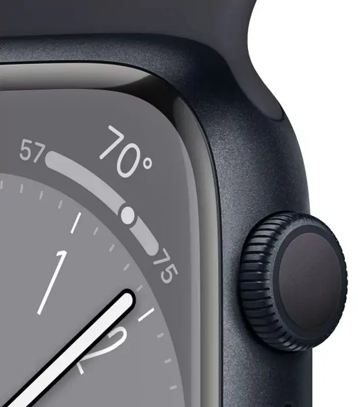 Ceas inteligent Apple Watch Series 8 GPS + LTE 41mm Sport Band (Midnight) - 3