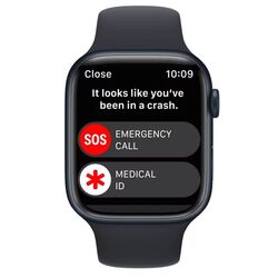 Ceas inteligent Apple Watch Series 8 GPS + LTE 41mm Sport Band (Midnight) Thumb