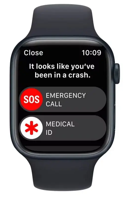 Ceas inteligent Apple Watch Series 8 GPS + LTE 41mm Sport Band (Midnight) - 4