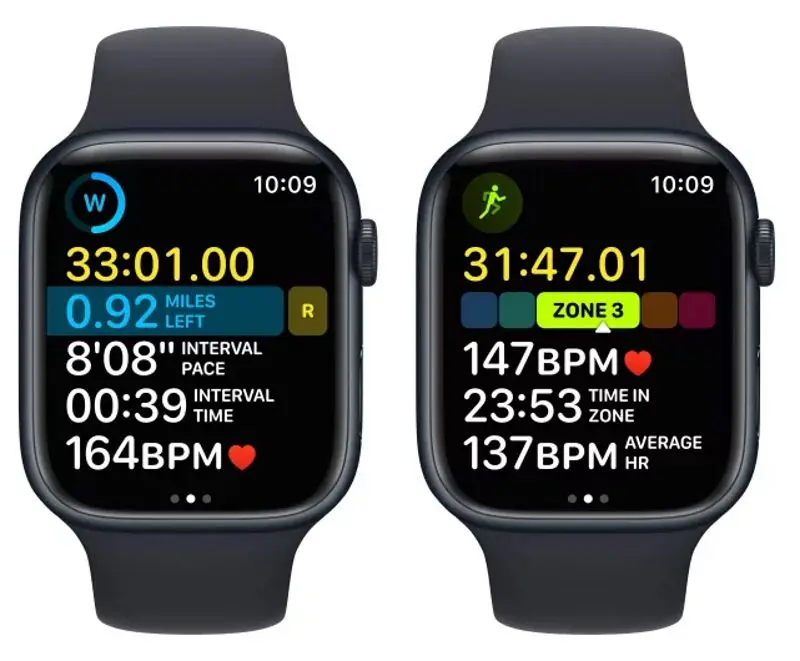 Ceas inteligent Apple Watch Series 8 GPS + LTE 41mm Sport Band (Midnight) - 5