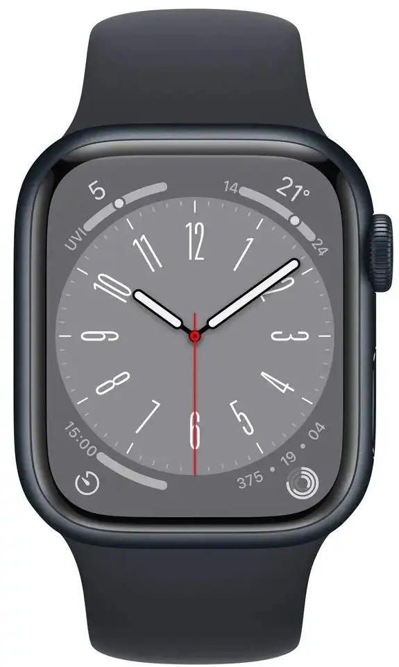 Смарт-часы Apple Watch Series 8 GPS + LTE 41mm Sport Band (Midnight)
