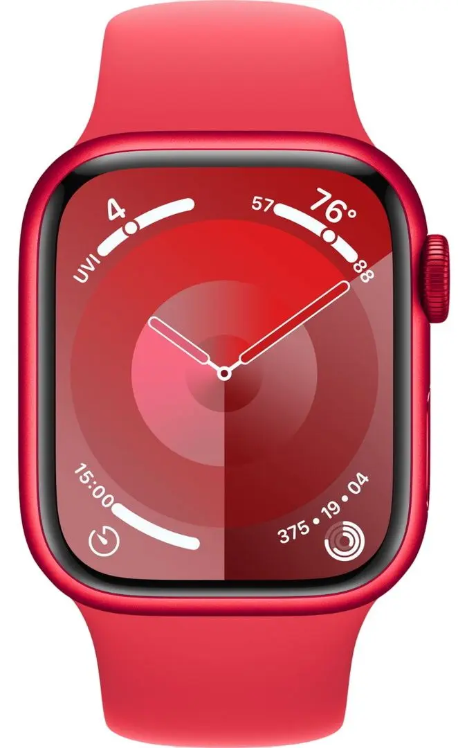Ceas inteligent Apple Watch Series 9 GPS 41mm Sport Band (Red) - 2