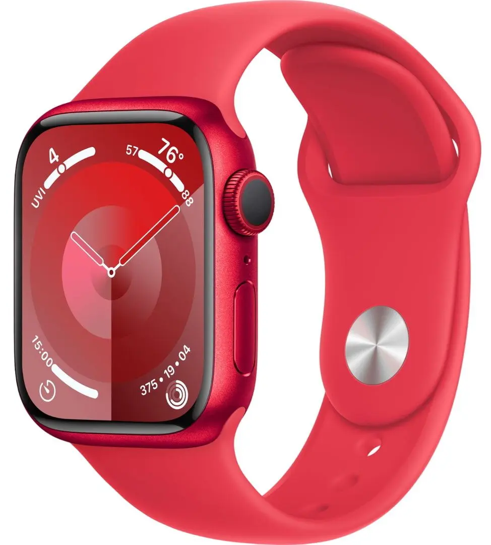 Ceas inteligent Apple Watch Series 9 GPS 41mm Sport Band (Red)
