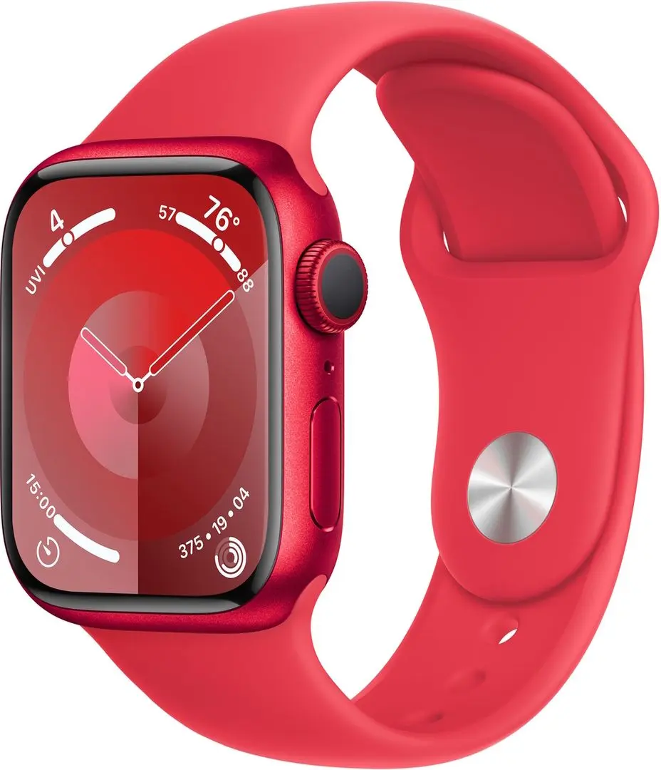 Смарт-часы Apple Watch Series 9 GPS 41mm Sport Band S/M (Red)