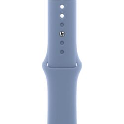 Ceas inteligent Apple Watch Series 9 GPS 41mm Sport Band S/M (Silver/Storm Blue) Thumb