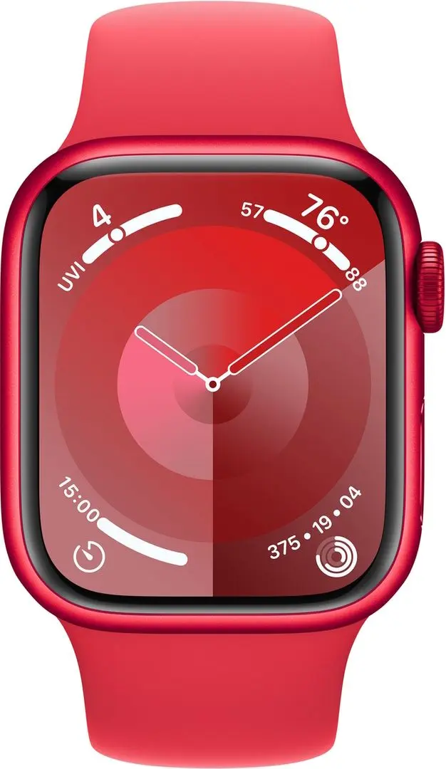 Смарт-часы Apple Watch Series 9 GPS 45mm Sport Band M/L (Red)