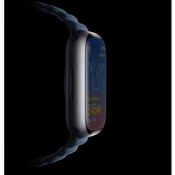 Смарт-часы Apple Watch Series 9 GPS 45mm Sport Band M/L (SIlver/Storm Blue) Thumb