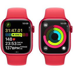 Ceas inteligent Apple Watch Series 9 GPS 45mm Sport Band S/M (Red) Thumb
