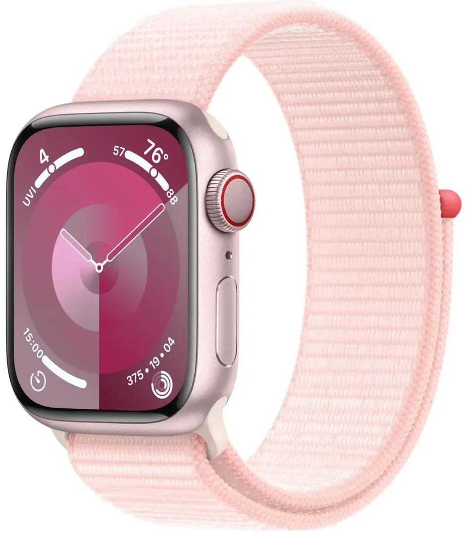 Смарт-часы Apple Watch Series 9 GPS + LTE 41mm Sport Loop (Pink)