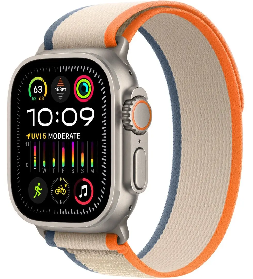 Ceas inteligent Apple Watch Ultra 2 GPS 49mm Trail Loop M/L (Orange/Beige)