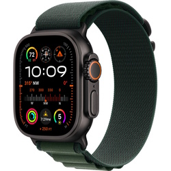 Ceas inteligent Apple Watch Ultra 2 GPS + Cellular 49mm Alpine Loop L (Black/Dark Green)
