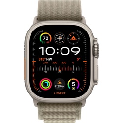 Смарт-часы Apple Watch Ultra 2 GPS + Cellular 49mm Alpine Loop L (Titanium/Olive) Thumb